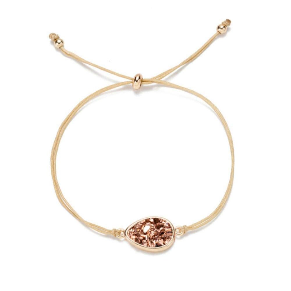 Bracelet Glamour Colorful Rope Rhinestone Bracelet Ladies Jewelry