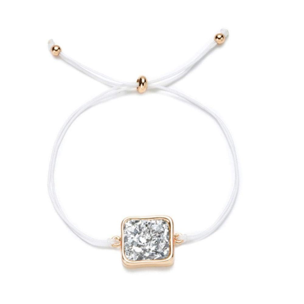 Bracelet Glamour Colorful Rope Rhinestone Bracelet Ladies Jewelry