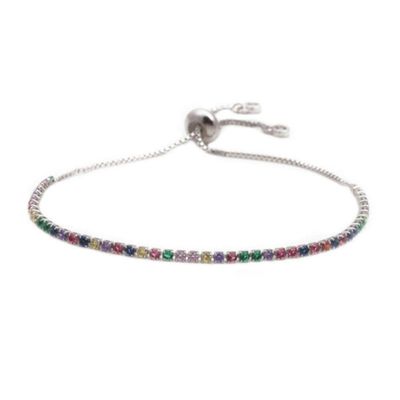 Bracelet Colorful Zircon Bracelet Female Square Bracelet Bracelet Accessories Ladies