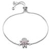 Bracelet Colorful Cubic Zircon Bracelet Adjustable Chain Charm Couple Bracelet view 1