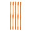 5 Pieces Kid Silicone Eyeglass Glasses Straps with Ear Hook Holder 12 Colors - Orange view 4