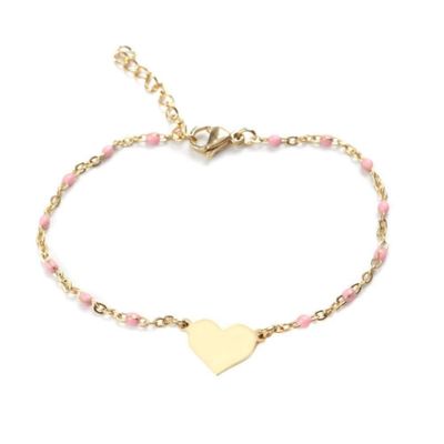 Bracelet Golden Enamel Bracelet Female Jewelry Gift Stainless Steel Bracelet