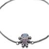 Bracelet Colorful Cubic Zircon Bracelet Adjustable Chain Charm Couple Bracelet view 3