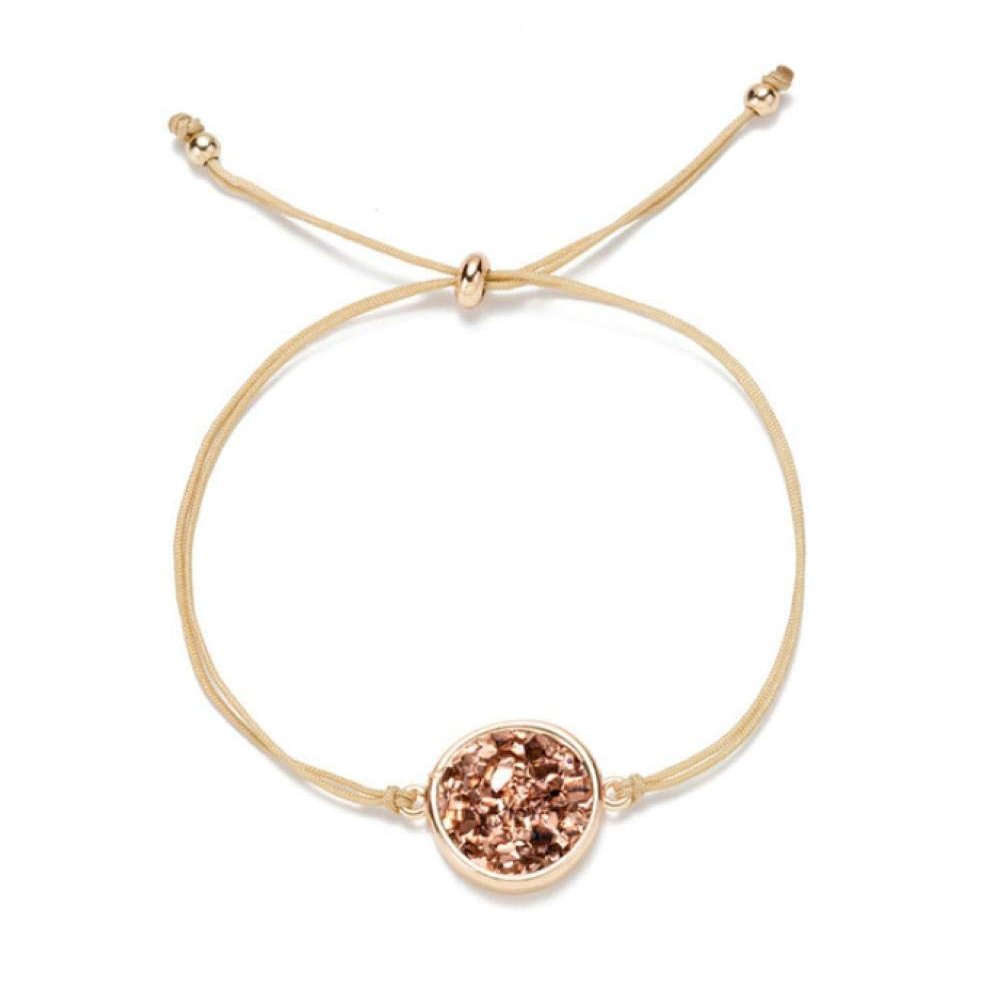 Bracelet Glamour Colorful Rope Rhinestone Bracelet Ladies Jewelry