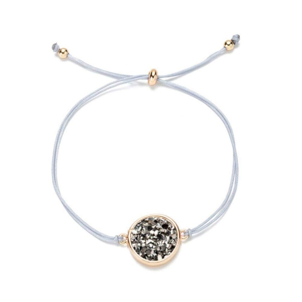 Bracelet Glamour Colorful Rope Rhinestone Bracelet Ladies Jewelry