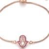 Bracelet Jewelry Bracelet Copper Slider Chain Crystal Bracelet Female Jewelry view 2