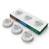 Monster&Son Organic Beard Balm Variety Pack x3 - Helps to Hydrate, Style and Promote New Hair Growth - Rich in Vitamins & Minerals - Jojoba Oil, Shea Butter, Coconut Oil - Gift for Bearded Men view 1