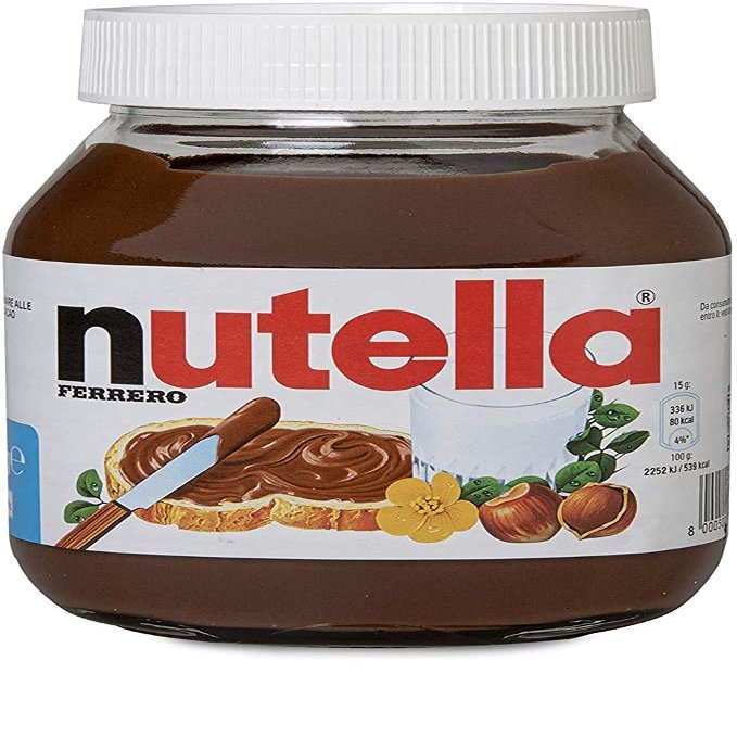 6X Ferrero Nutella Hazelnut Chocolate Chocolate Cream Spreadable Cream 600g