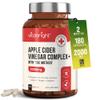 Apple Cider Vinegar with Mother 2000mg | 2 Month Supply | 180 Apple Cider Vinegar Capsules | ACV & Probiotics & Cayenne Pepper Capsules | Keto Tablets Alternative to Gummies | VitaBright ACV Complex view 1