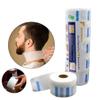 Beaupretty 4rolls Disposable Neck Paper Scarf for Hair Salon White and Black Colors Collar Paper for Styling and Makeup Protection view 4