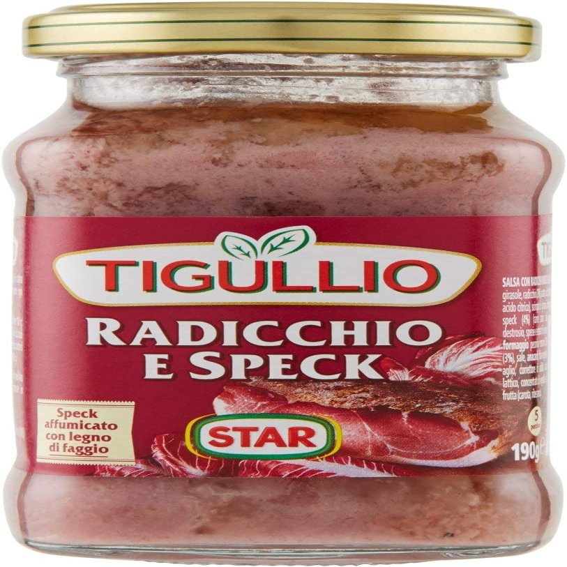 12x Star Tigullio GranPesto Pesto Radicchio e Speck 190g Sauce