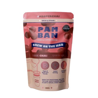 Pamban Rose Chai (Brew & Strain)