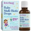 Lovebug Baby Probiotic Drops  2 Billion CFU Multi-Strain Formula with Vitamin D (400 IU) - Tasteless & Sugar-Free Liquid Drops for Newborns, Babies and Infants (0-24 Months) - 30 Day Supply view 1
