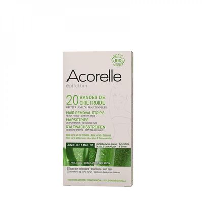 ACORELLE Hair Removal Stripes for Bikini & Underarms - NEW