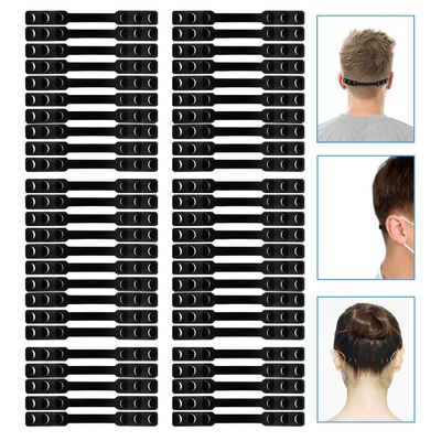 50 Packs Adjustable mask Strap Saver Extenders mask Strap Extender Holder,Comfortable mask Extension Hook Band Clip,mask Extenders/mask Strap Savers for avoiding Ear Paining