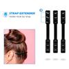 50 Packs Adjustable mask Strap Saver Extenders mask Strap Extender Holder,Comfortable mask Extension Hook Band Clip,mask Extenders/mask Strap Savers for avoiding Ear Paining view 3