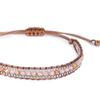 Bracelet Round Glass Colorful Beaded Bracelet Woven Couple Jewelry Bracelet view 2
