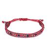 Bracelet Round Glass Colorful Beaded Bracelet Woven Couple Jewelry Bracelet view 1