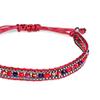 Bracelet Round Glass Colorful Beaded Bracelet Woven Couple Jewelry Bracelet view 2