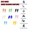 1/5 pcs silicone ear plugs, reusable noise proof boxes for sleep travel (8 colours). view 2