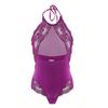 KHDFYER Sexy Costumes for Women Women Lingerie Lace Ladies Transparent One Piece Mesh Underwear Set Sexy Bodysuit Nightwear Lingerie Suit-Pp_L2 view 3