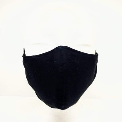 Black Face Masks with adjustable elastic (upgrade p style)