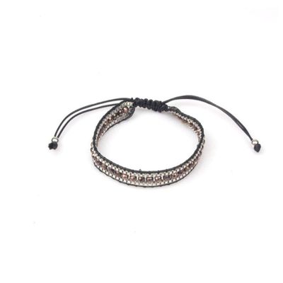 Bracelet Ladies Bracelet Woven Bracelet Crystal Single Layer Bead Bracelet