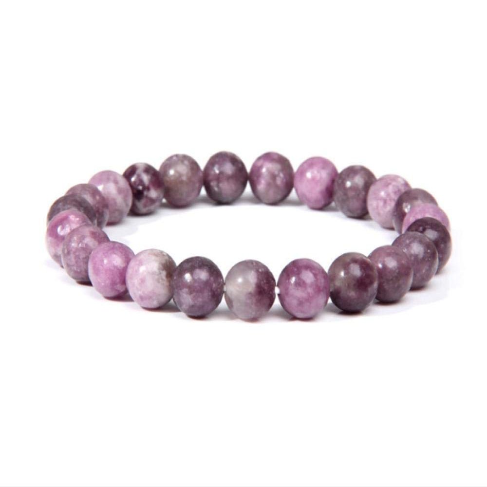 Bracelet Women'S Pink Stone Bead Bracelet Couple Bracelet