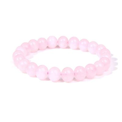 Bracelet Women'S Pink Stone Bead Bracelet Couple Bracelet