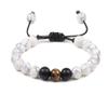 Bracelet Natural Lava Stone Couple Weave Bracelet Men view 1