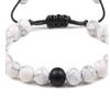 Bracelet Natural Lava Stone Couple Weave Bracelet Men view 2