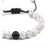 Bracelet Natural Lava Stone Couple Weave Bracelet Men view 3