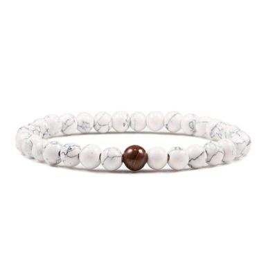 Bracelet Natural Stone Couple Bracelet Elastic Bracelet Men And Women
