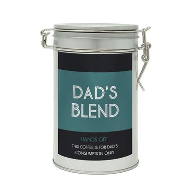Sistir, Dad's Blend, Coffee Gift In A Tin. Perfect Present for Fathers. 100% Arabica Grounds, Roasted and Packed in the UK. 150g