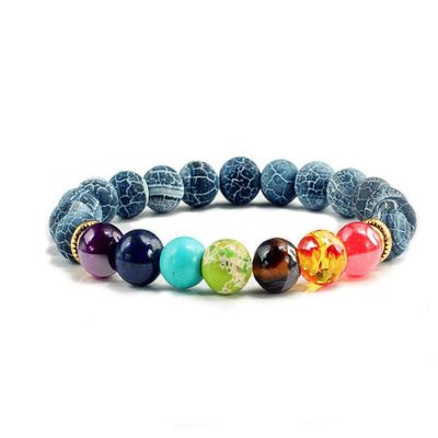 Bracelet Bead Bracelet Men'S Balance Buddha Prayer Elastic Bracelet