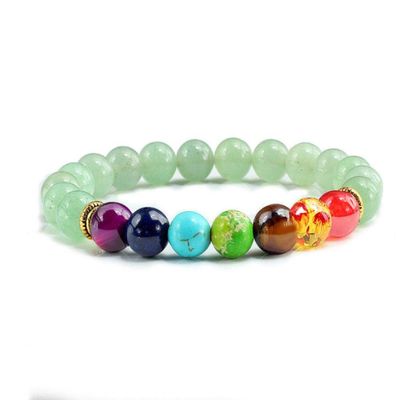 Bracelet Bead Bracelet Men'S Balance Buddha Prayer Elastic Bracelet
