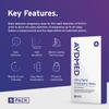 5 x AYDMED Early Detection Pregnancy Tests | Ultra Early Pregnancy Test Kit for Home Self-Test Urine Screening of Pregnancy | Early Detection Pregnancy Test | Results in 3 Minutes | 99% Accuracy view 2