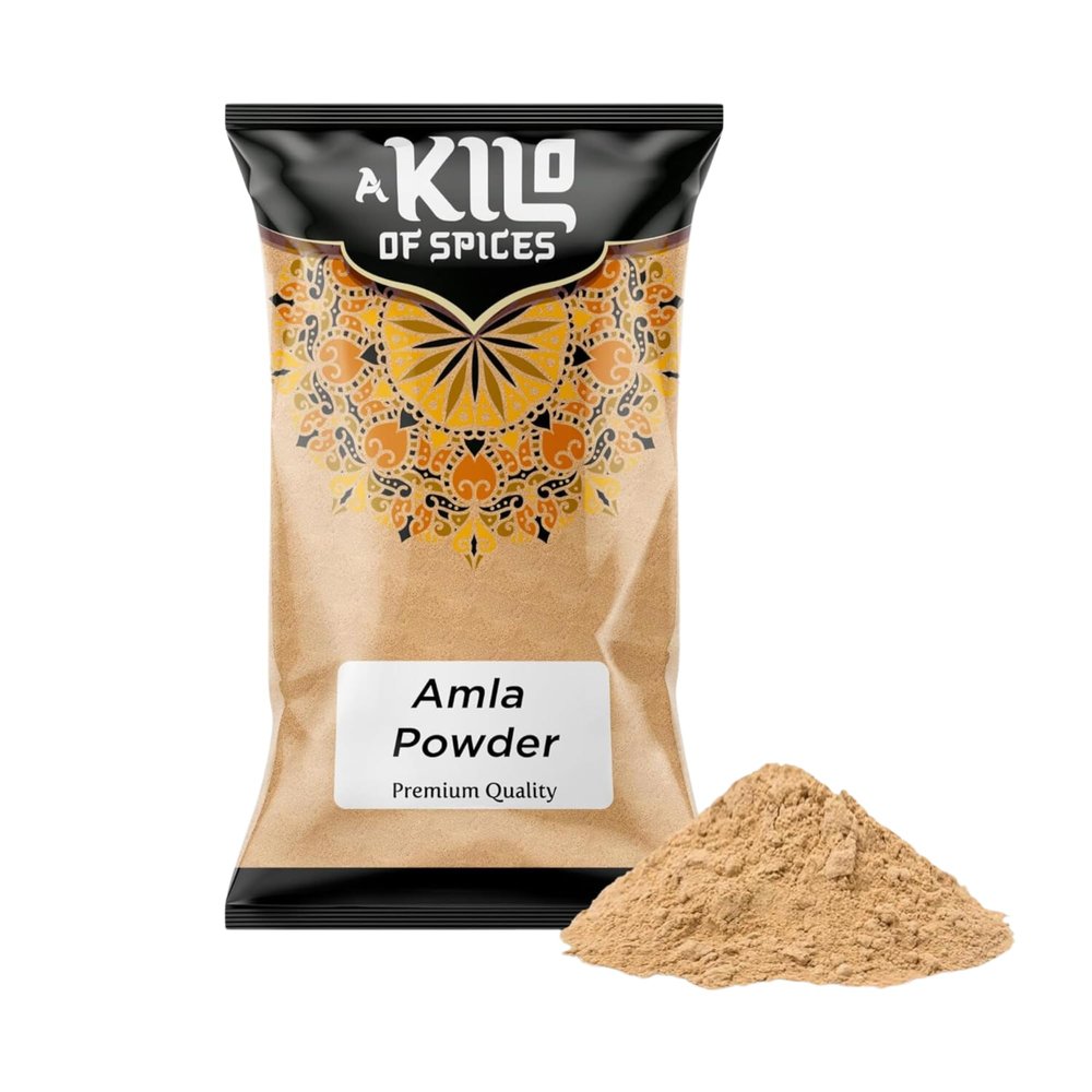 A Kilo of Spices | Amla Powder 1Kg | The Natural Way to Detox and Cleanse Your Body | Improved Digestion and Overall Wellness | Pure & Natural Gooseberry Powder