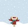 20 Lunch Napkins Child in the Snow 33 cm view 1