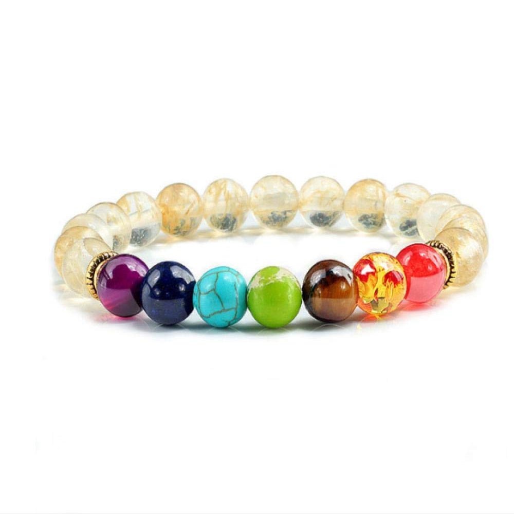 Bracelet Bead Bracelet Men'S Balance Buddha Prayer Elastic Bracelet