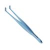 Stainless Steel Roller Tip Angled Meibomian Gland Expressor Forceps 11cm Length view 4