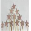 HoitoDeals 12 Pcs Glitter Stars Shape Cupcakes Toppers For Party Decoration Food Flags view 1