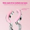 Contact Lens Applicator Tool,Color Contact Lenses Wearing Aids,Contacts Lens Helper,Eye Contact Removal Tweezers,Eye Opener with Contact Lens Case,Contact Lenses Remover and Insertion Tool (Pink) view 3