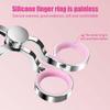 Contact Lens Applicator Tool,Color Contact Lenses Wearing Aids,Contacts Lens Helper,Eye Contact Removal Tweezers,Eye Opener with Contact Lens Case,Contact Lenses Remover and Insertion Tool (Pink) view 4