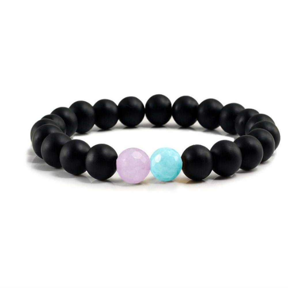 Bracelet Natural Stone Strand Couple Bracelet Classic Elastic Rope Bracelet Women