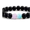 Bracelet Natural Stone Strand Couple Bracelet Classic Elastic Rope Bracelet Women view 2