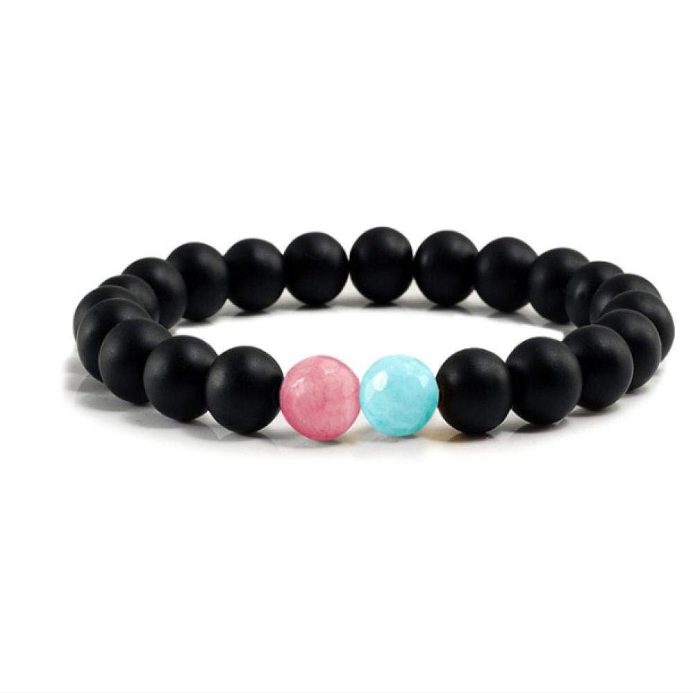 Bracelet Natural Stone Strand Couple Bracelet Classic Elastic Rope Bracelet Women