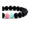 Bracelet Natural Stone Strand Couple Bracelet Classic Elastic Rope Bracelet Women view 2