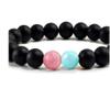Bracelet Natural Stone Strand Couple Bracelet Classic Elastic Rope Bracelet Women view 3