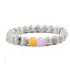 Bracelet Simple Classic Natural Stone Beaded Bracelet Elastic Bracelet Female view 1